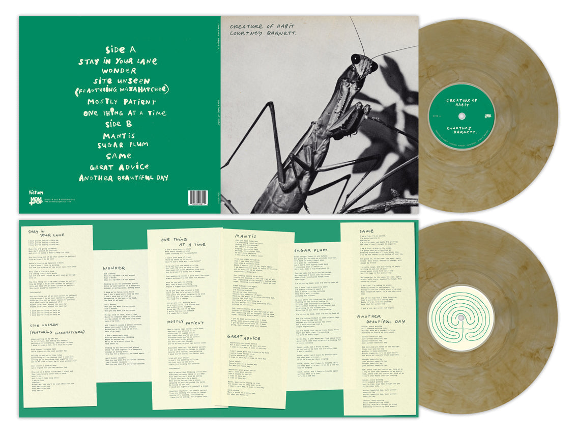 Courtney Barnett- Creature Of Habit (Indie Exclusive Caramel Vinyl) ( LP )