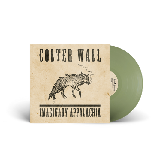 Colter Wall- Imaginary Appalachia (10th Anniversary Edition Olive Green Vinyl) ( LP )