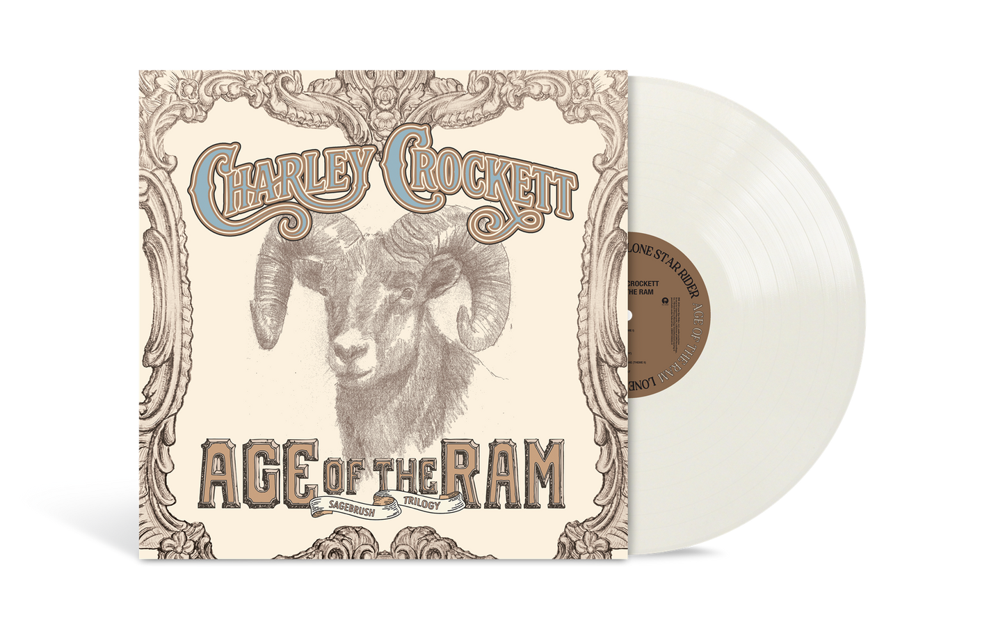Charley Crockett- Age Of The Ram (Mesa White Vinyl) ( LP )
