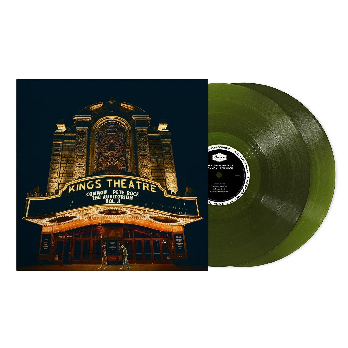 Common & Pete Rock- The Auditorium Vol. 1 [Translucent Forest Green 2 LP] (Indie Exclusive Vinyl) ( LP )