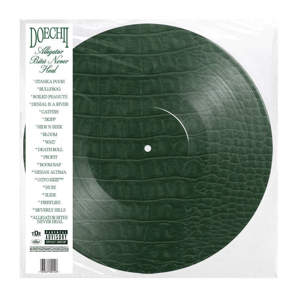 Doechii- Alligator Bites Never Heal (1 Year Anniversary Edition) [Alligator Skin Pic Disc] ( LP )