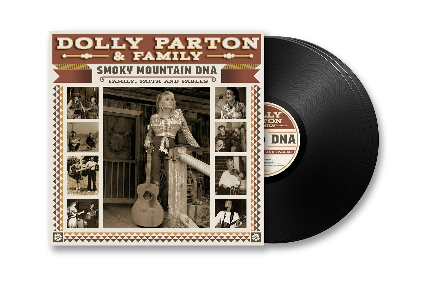 Dolly Parton & Family- Smoky Mountain DNA: Family, Faith and Fables [3 LP] ( LP )