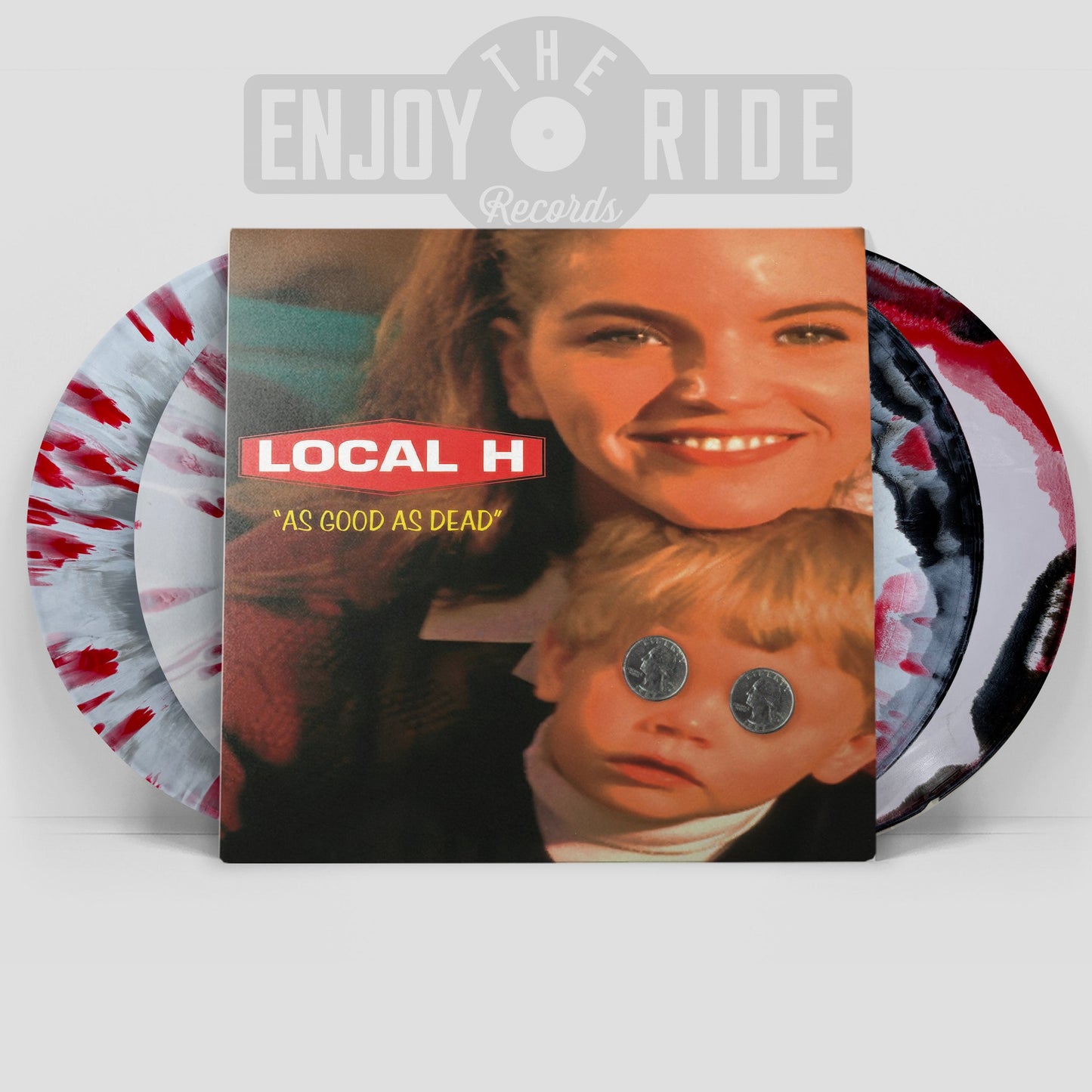 Local H- As Good As Dead (Red, White & Black Swirl Vinyl) ( LP )