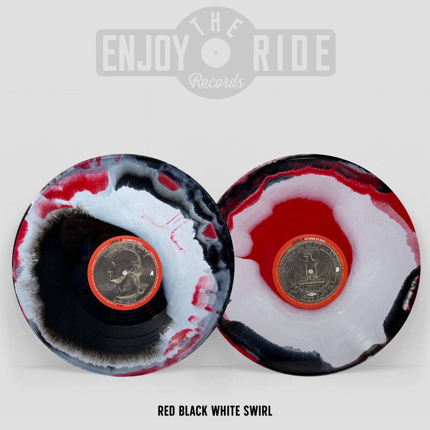 Local H- As Good As Dead (Red, White & Black Swirl Vinyl) ( LP )