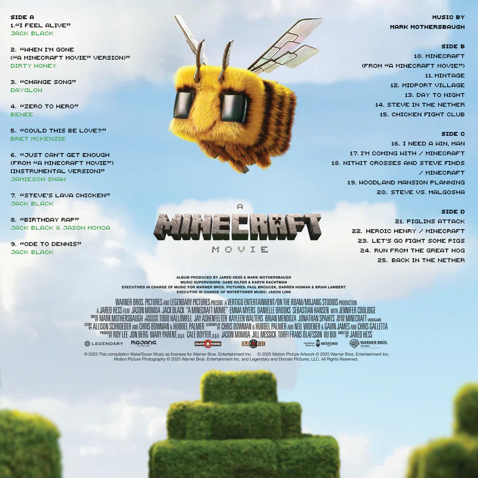 A Minecraft Movie (Original Motion Picture Soundtrack) (LITA Blue Gateway Colored Vinyl) ( LP )