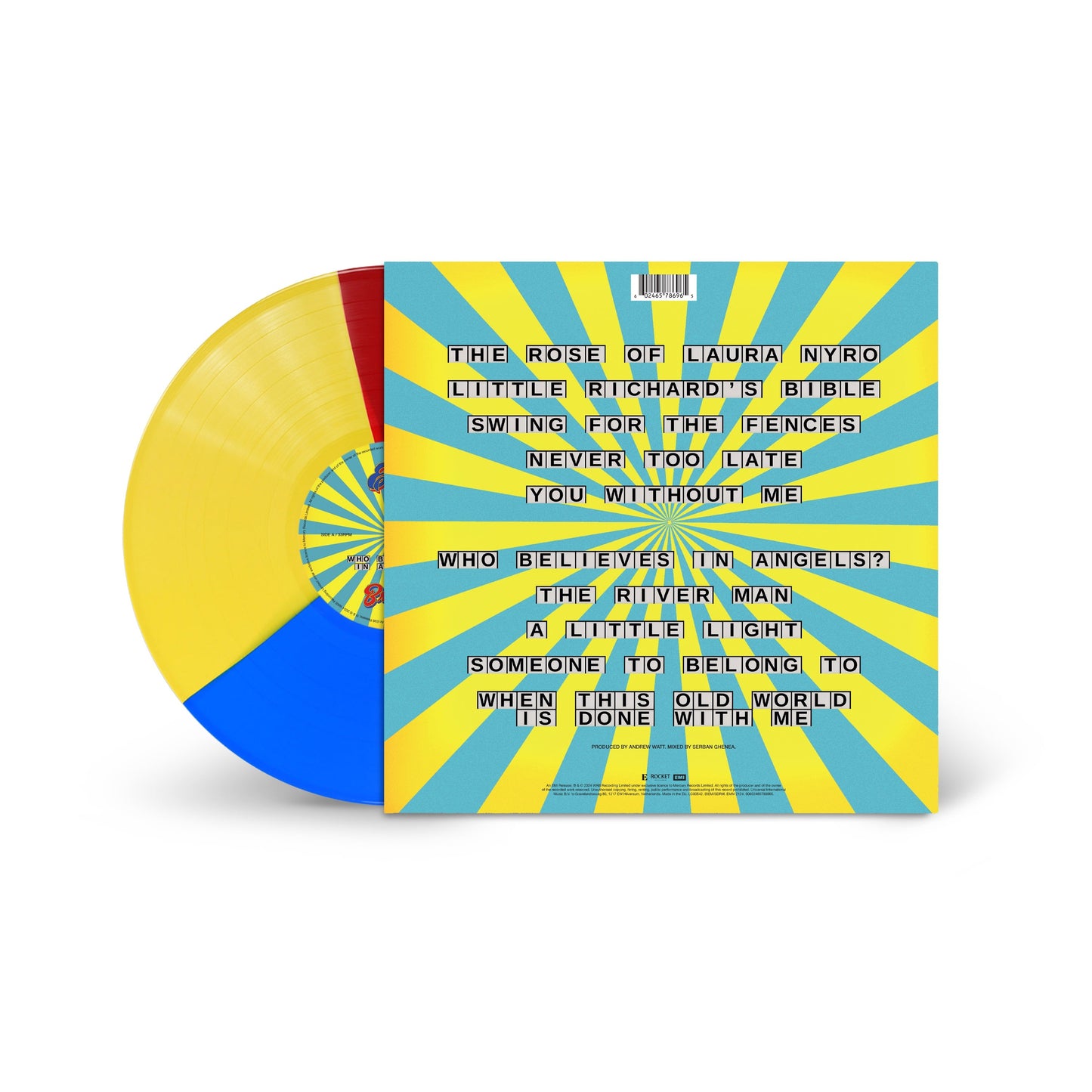 Elton John & Brandi Carlile- Who Believes in Angels? [Tri-Color LP] ( LP )