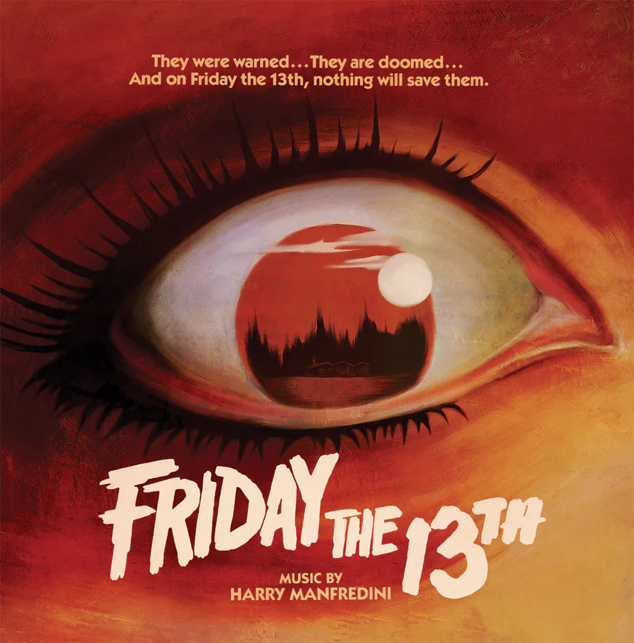 Friday The 13th Soundtrack (Silver w/Black, Gold, Red Splatter) ( LP )