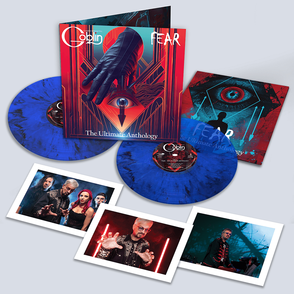 Claudio Simonetti's Goblin- Fear: The Ultimate Anthology (Deluxe Edition) (Marble Blue Vinyl) ( LP )