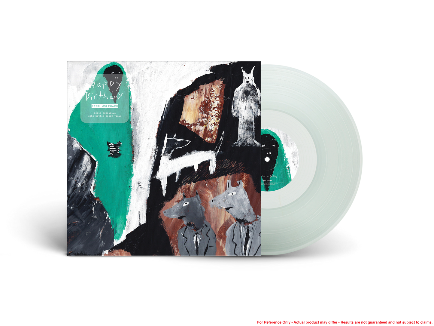 Finn Wolfhard- Happy Birthday (Indie Exclusive Coke Bottle Clear Vinyl) ( LP )