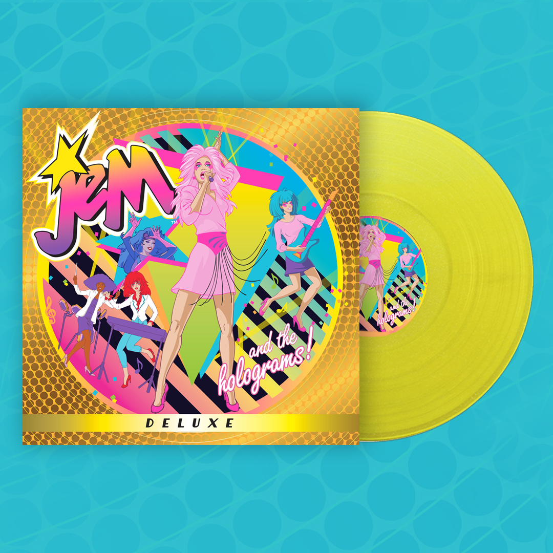 Jem And The Holograms Soundtrack (Deluxe) (DAMAGED) ( LP )