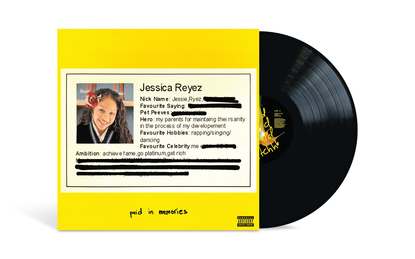 Jessie Reyez- PAID IN MEMORIES ( LP )