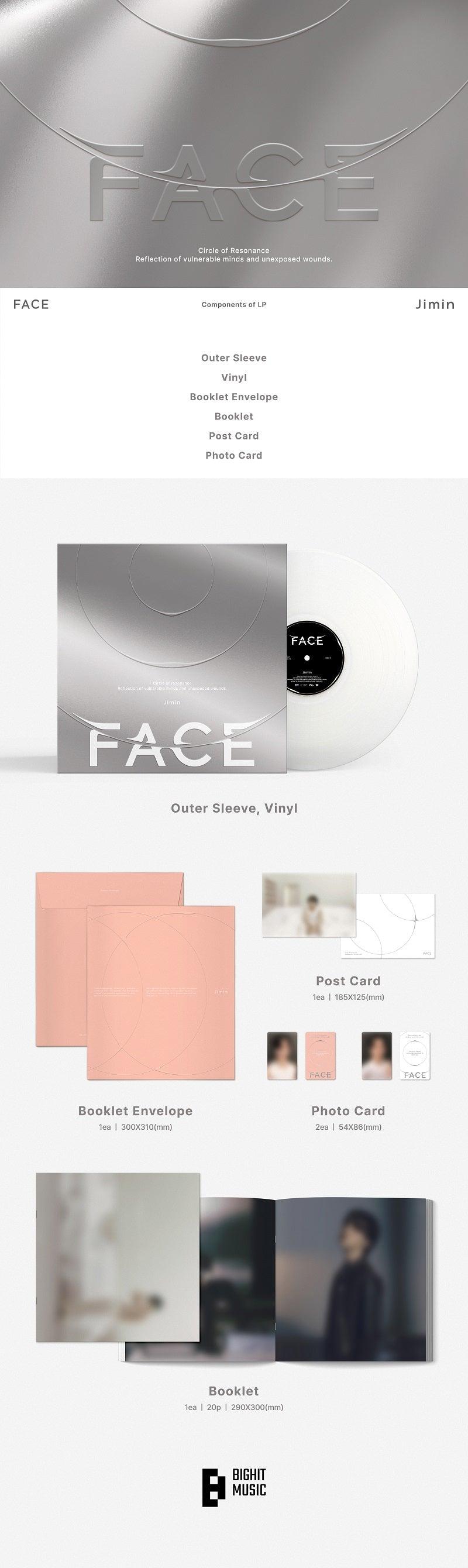 Jimin (BTS)- FACE ( LP )