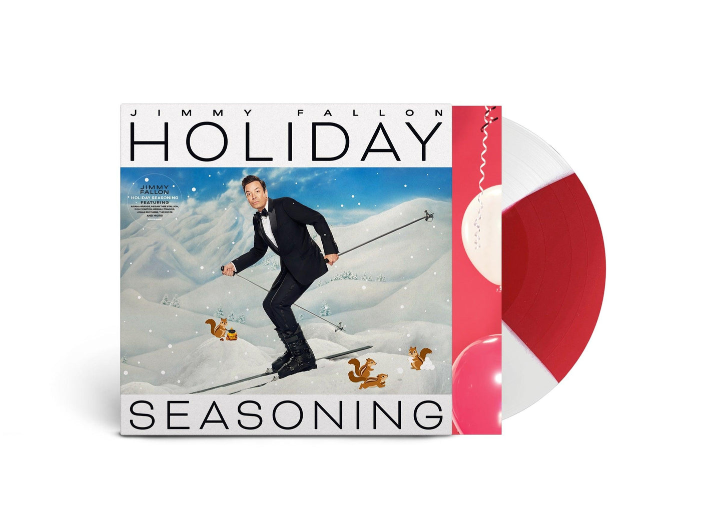 Jimmy Fallon- Holiday Seasoning [Peppermint Swirl LP] ( LP )