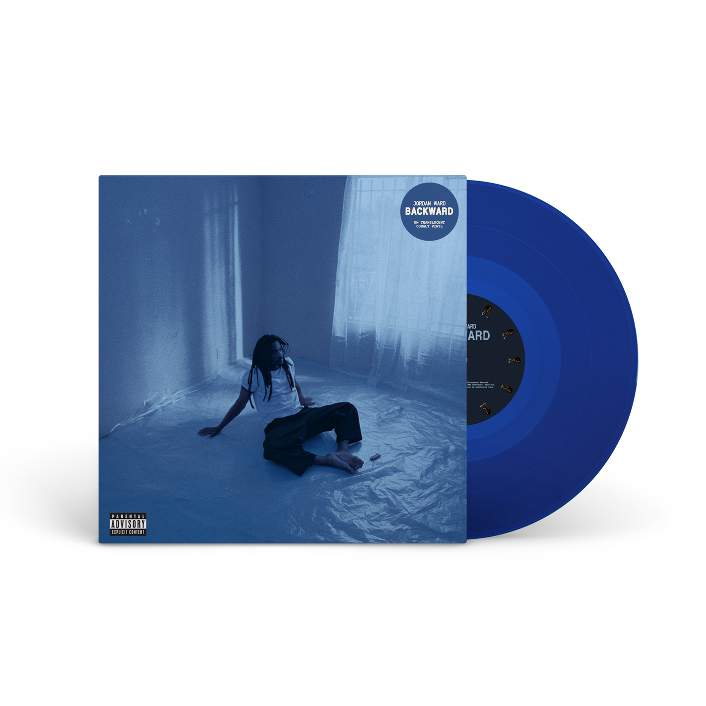 Jordan Ward- BACKWARD [Translucent Cobalt LP] ( LP )
