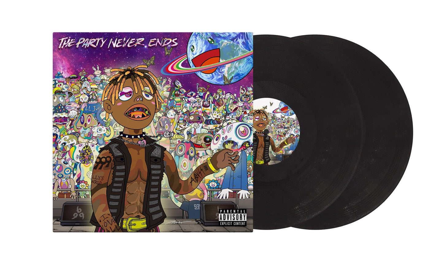 Juice Wrld- The Party Never Ends [Coal 2 LP] ( LP )