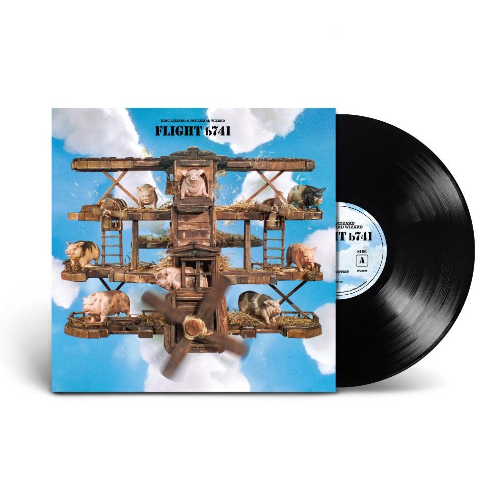 King Gizzard and the Lizard Wizard- Flight b741 [Recycled Black LP] ( LP )