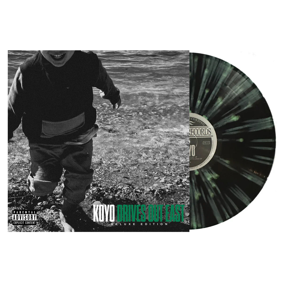 Koyo- Drives Out East Deluxe Edition (Black Ice w/Green Splatter Vinyl) ( LP )