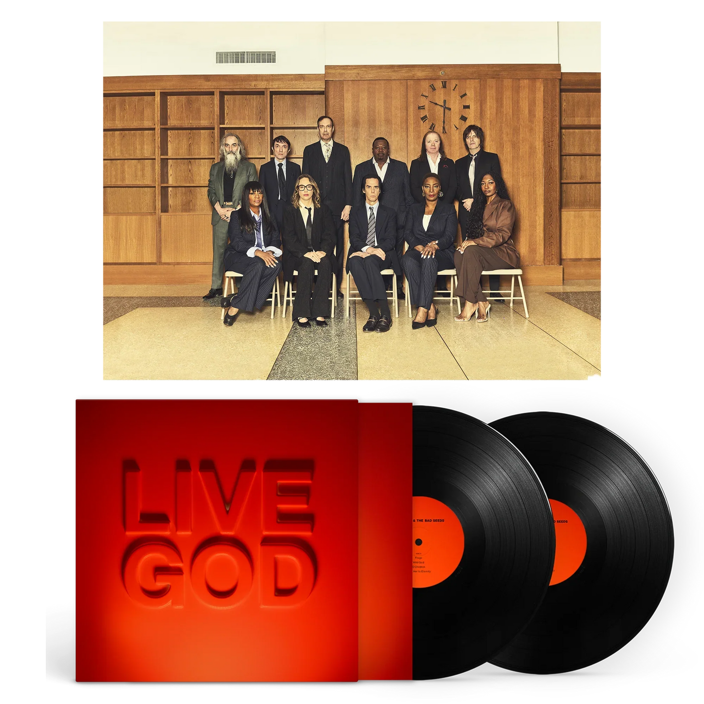 Nick Cave & The Bad Seeds- Live God ( LP )