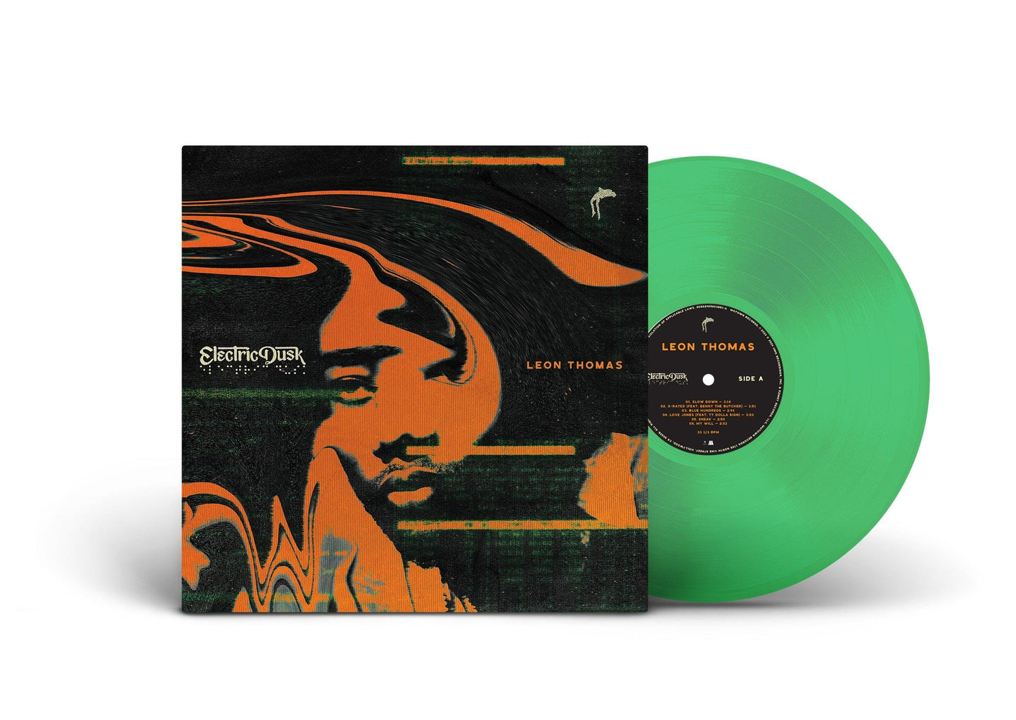 Leon Thomas- Electric Dusk [Translucent Emerald Green LP] ( LP )