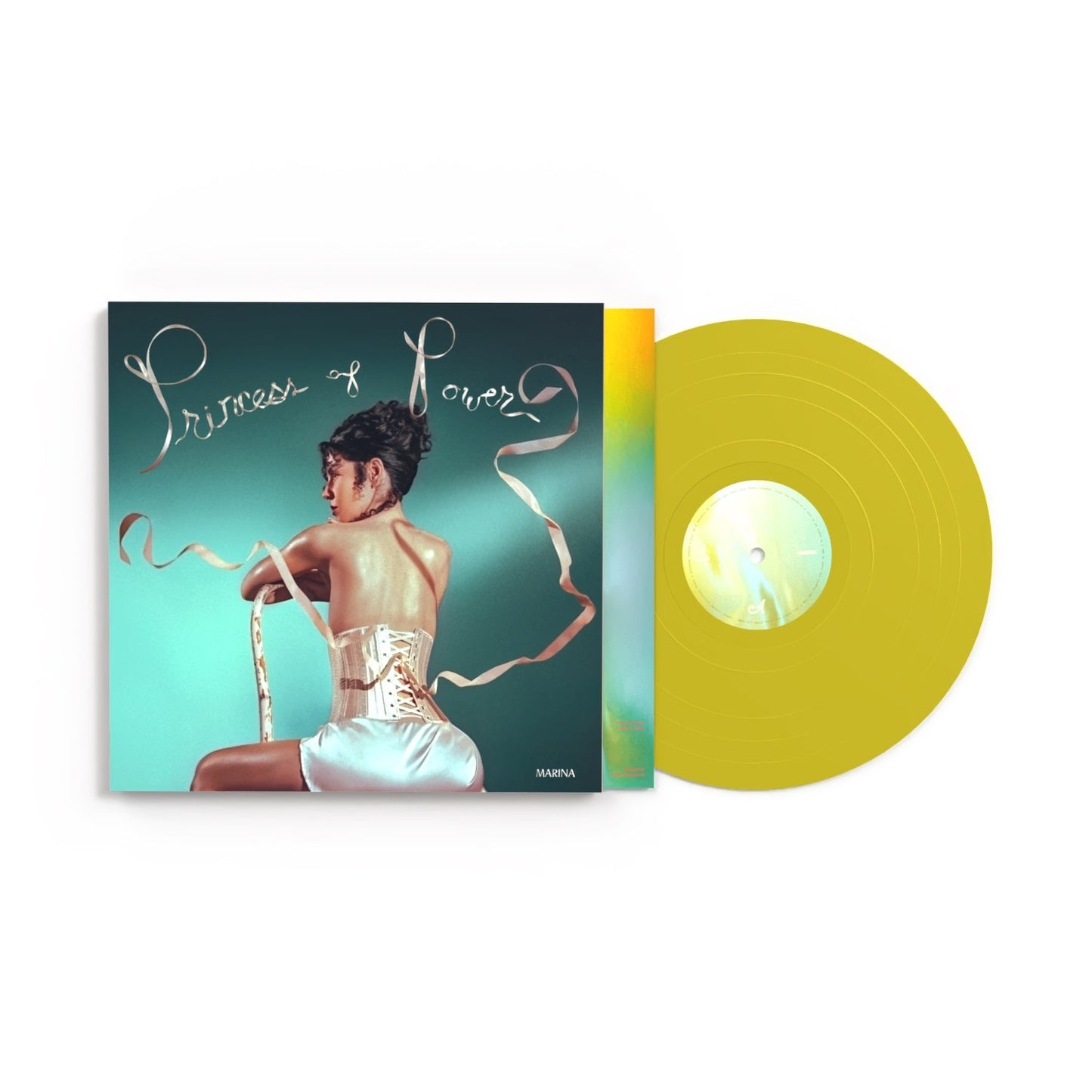 Marina- PRINCESS OF POWER [Butterfly Yellow LP] (Indie Exclusive Vinyl) ( LP )