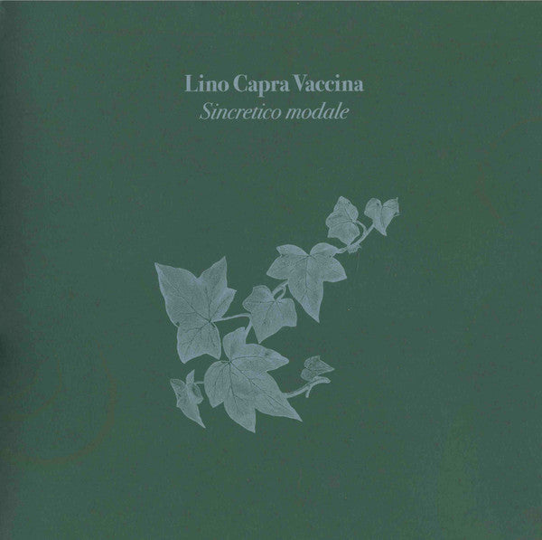 Lino Capra Vaccina- Sincretico Modale [Limited White Colored Vinyl] ( LP )