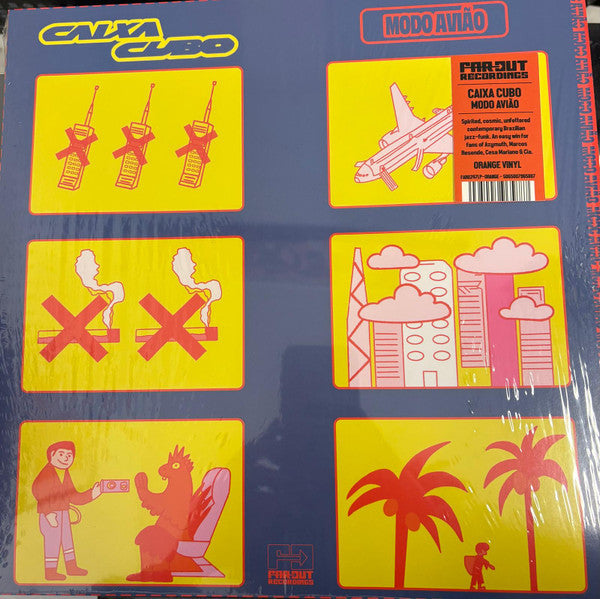 Caixa Cubo- Modo Aviao ( LP )