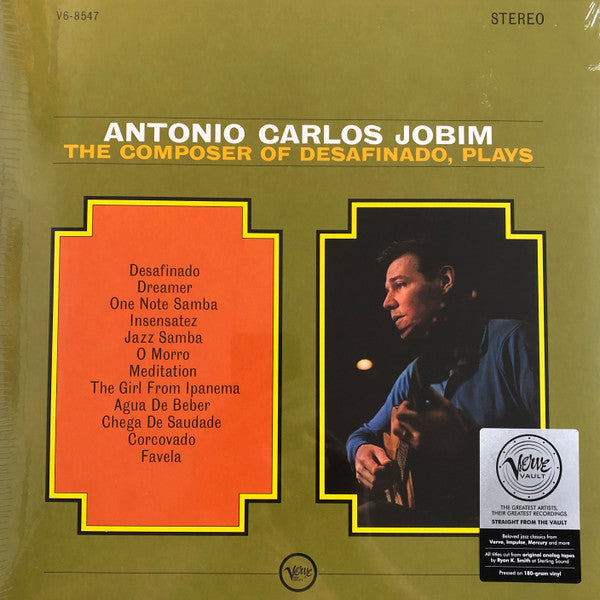 Antonio Carlos Jobim- The Composer Of Desafinado, Plays (Verve Vault Series) ( LP )