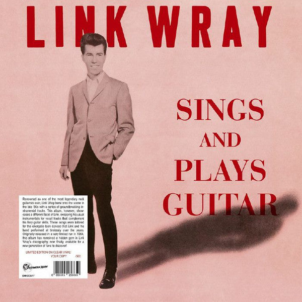 Link Wray- Sings & Plays Guitar [Clear Vinyl] [Limited Edition] (Uk) ( LP )