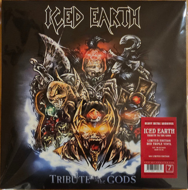 Iced Earth- Tribute To The Gods - Red Vinyl ( LP )