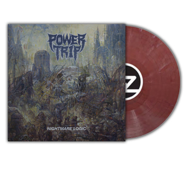 Power Trip- Nightmare Logic [Colored Vinyl] (Red) (Uk) ( LP )