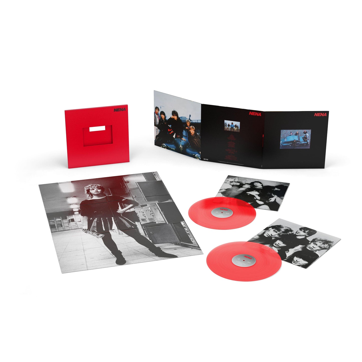 Nena- NENA (Remastered & Selected Works) [Translucent Red 2 LP] ( LP )