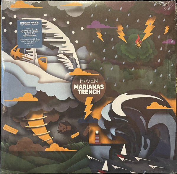 Marianas Trench- Haven - Blue Colored Vinyl ( LP )