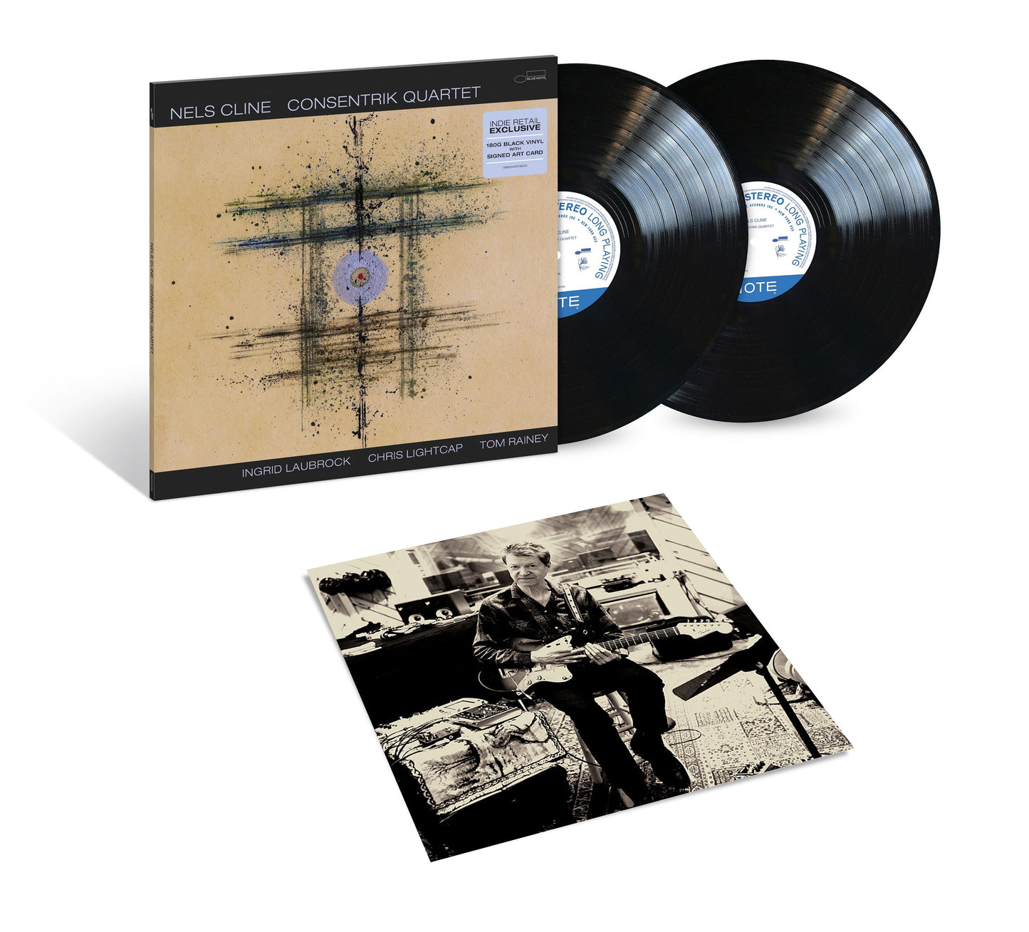 Nels Cline- Consentrik Quartet [180g 2xLP] [Signed Insert] (Indie Exclusive Vinyl) ( LP )