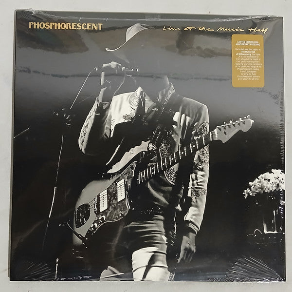 Phosphorescent- Live At The Music Hall - Opaque Gold Colored Vinyl ( LP )