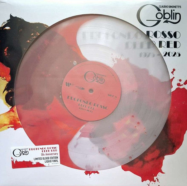 Claudio Simonetti/Goblin- Profondo Rosso (Original Soundtrack) - Ultra-Limited 'Blood Edition' Liquid Filled Vinyl ( LP )