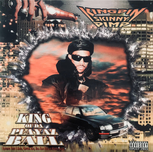 Kingpin Skinny Pimp- King Of Da Playaz Ball ( LP )