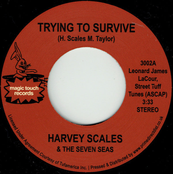 Harvey Scales & The Seven Seas- Trying To Survive ( LP )