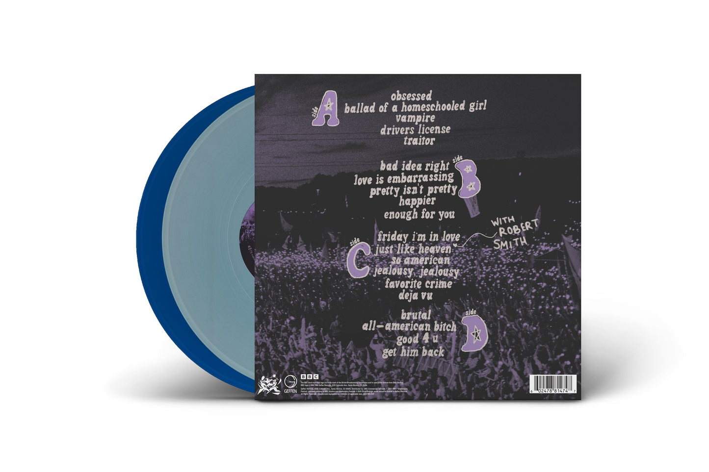 Olivia Rodrigo- Live From Glastonbury (A BBC Recording) [Light Blue/Cobalt 2 LP] ( LP )