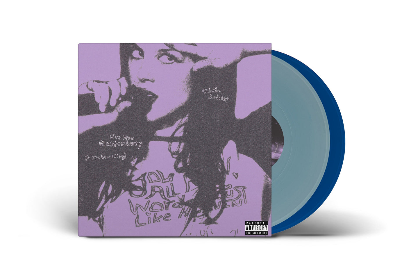 Olivia Rodrigo- Live From Glastonbury (A BBC Recording) [Light Blue/Cobalt 2 LP] ( LP )