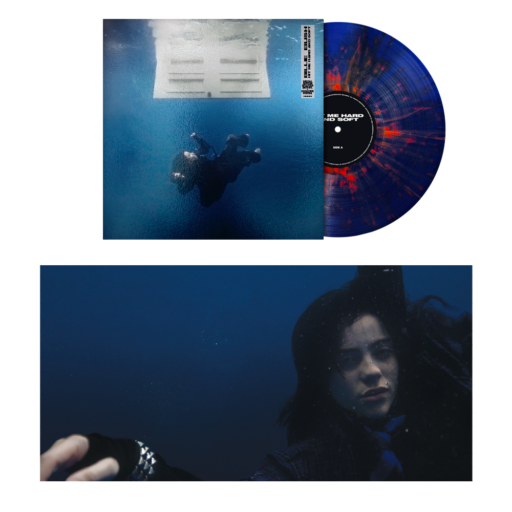 Billie Eilish- HIT ME HARD AND SOFT [Anniversary Edition / Blue & Orange Splatter LP] ( LP )