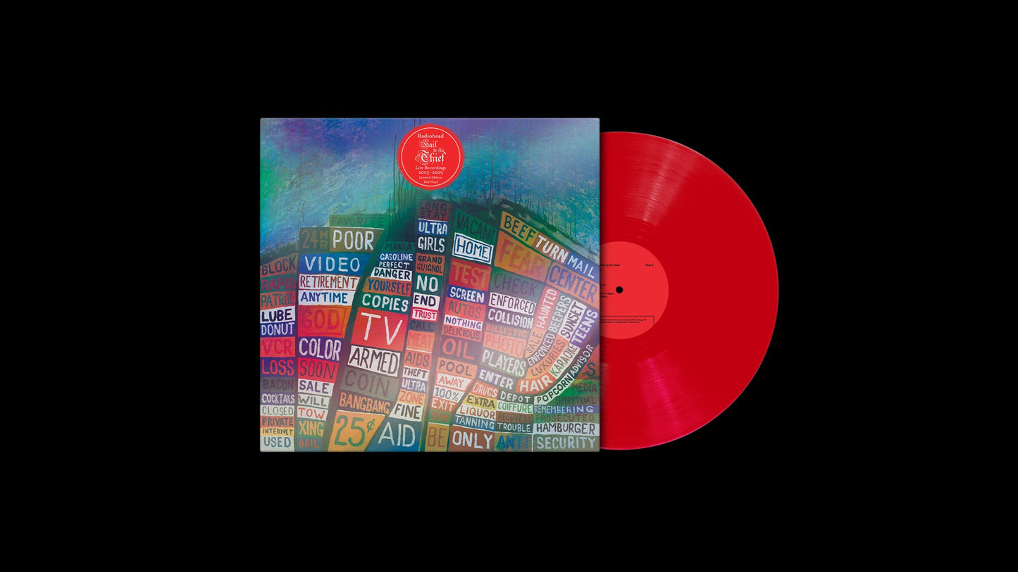 Radiohead- Hail to the Thief Live Recordings 2003-2009 (Indie Exclusive Red Vinyl) ( LP )