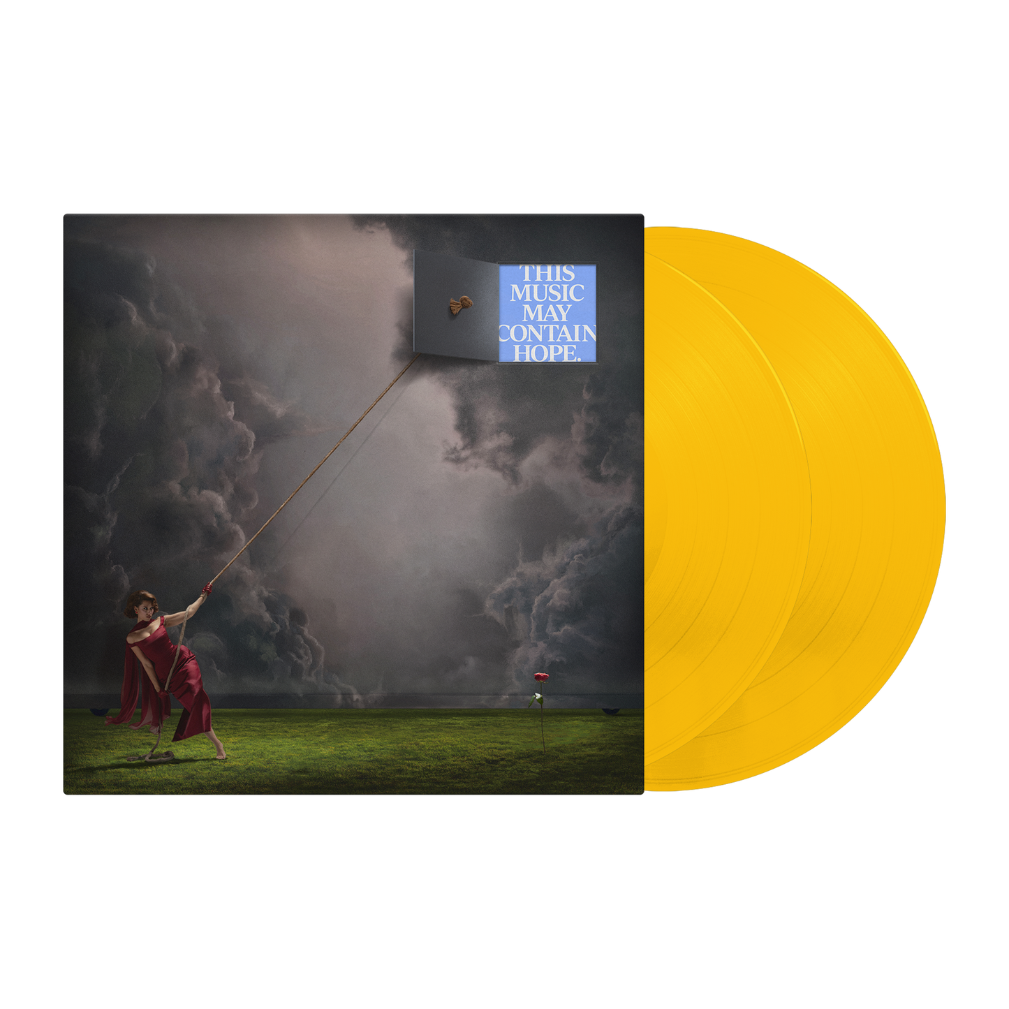 Raye- This Music May Contain Hope (Marigold Yellow Vinyl) ( LP )