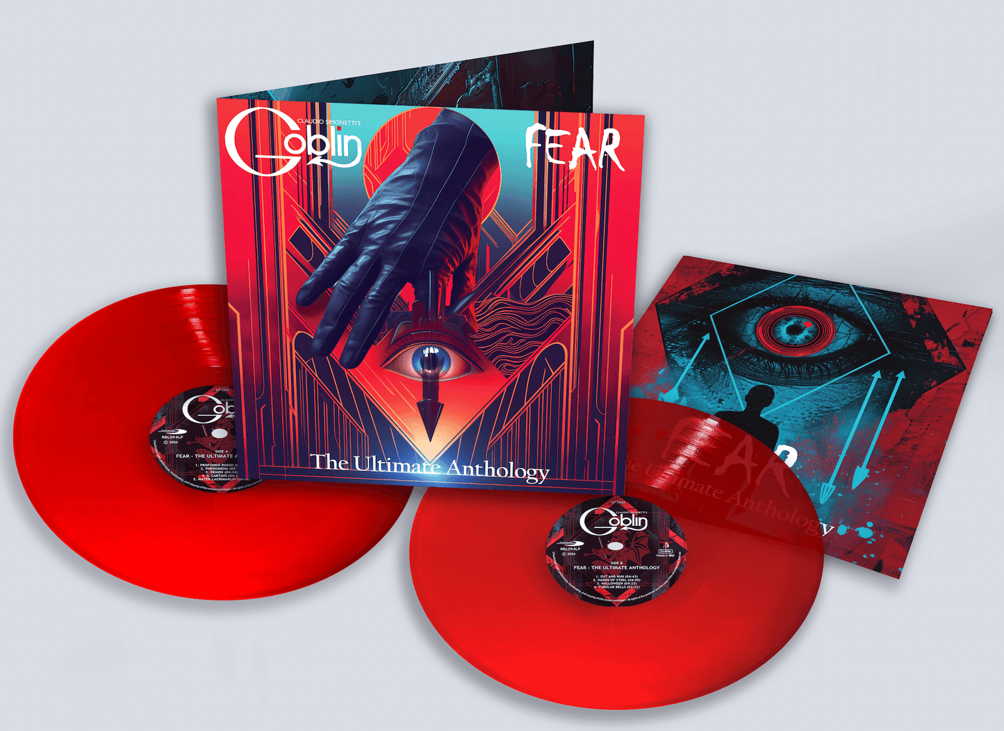 Claudio Simonetti's Goblin- Fear: The Ultimate Anthology (Red Blood Vinyl) ( LP )