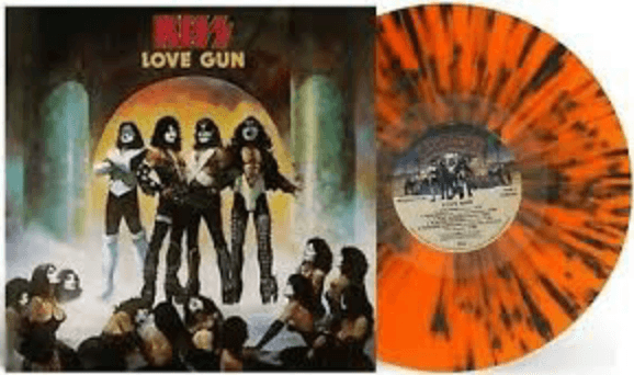 Kiss- Love Gun [Tangerine/Aqua Splatter LP] ( LP )