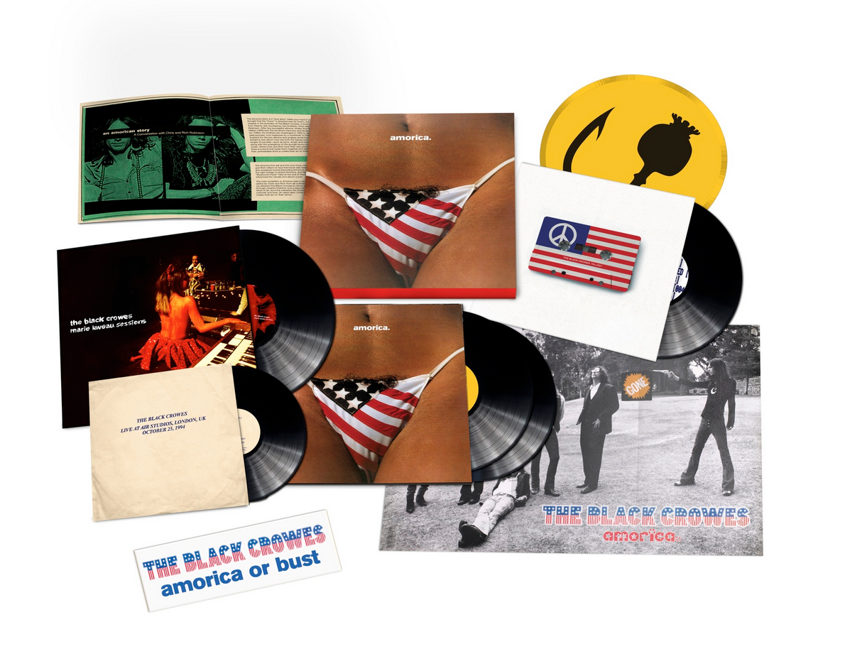 The Black Crowes- Amorica. [Super Deluxe 180g 5 LP] ( LP )