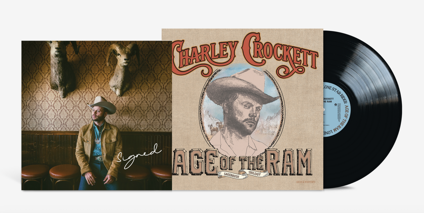 Charley Crockett- Age Of The Ram (Signed Insert) ( LP )