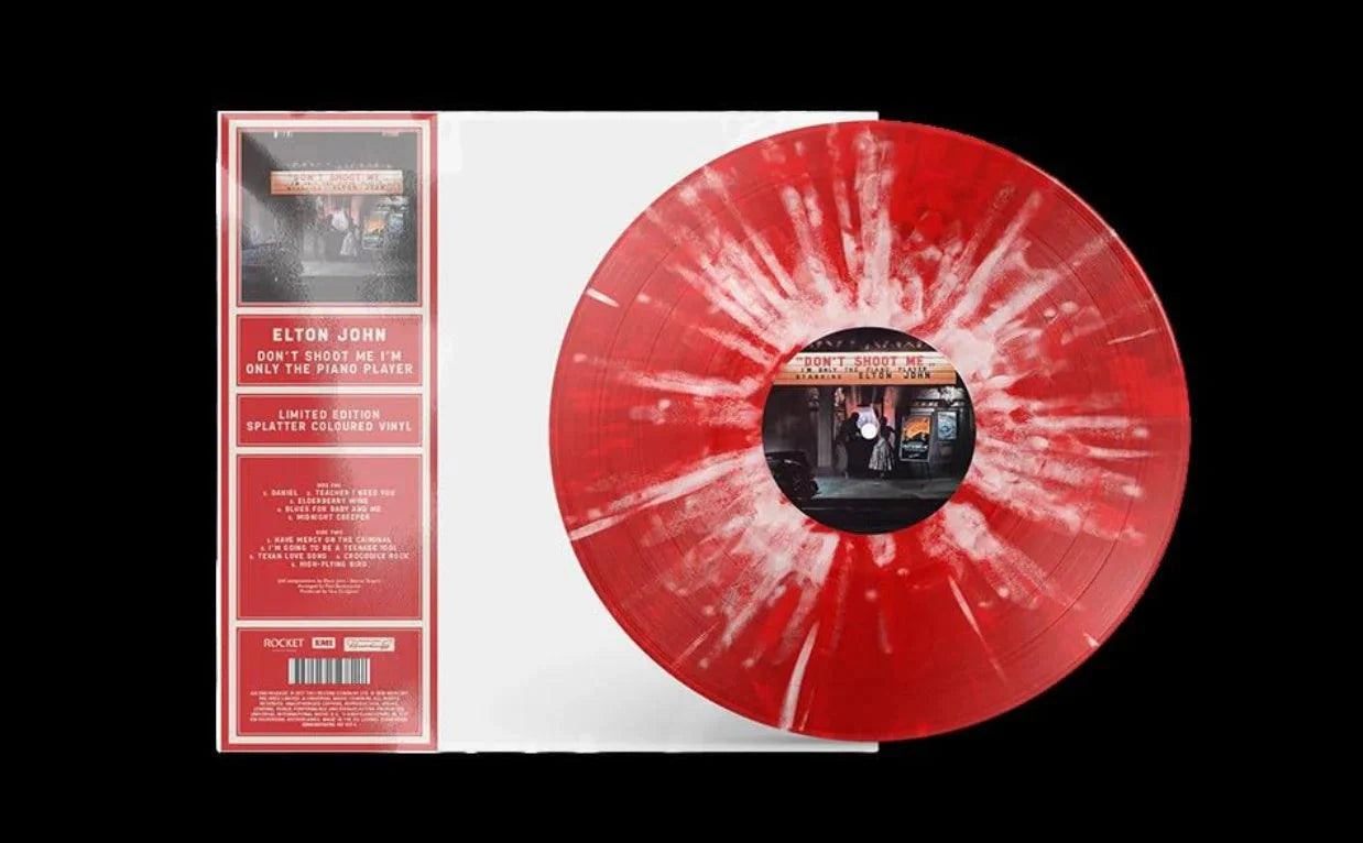 Elton John- Don't Shoot Me I'm Only The Piano Player [Red Splatter 180g LP] ( LP )