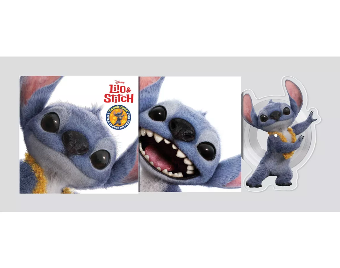 Lilo & Stitch (Live-Action) ["Cosmic Cutie" Stitch Shaped Pic Disc 10" Single] ( LP )