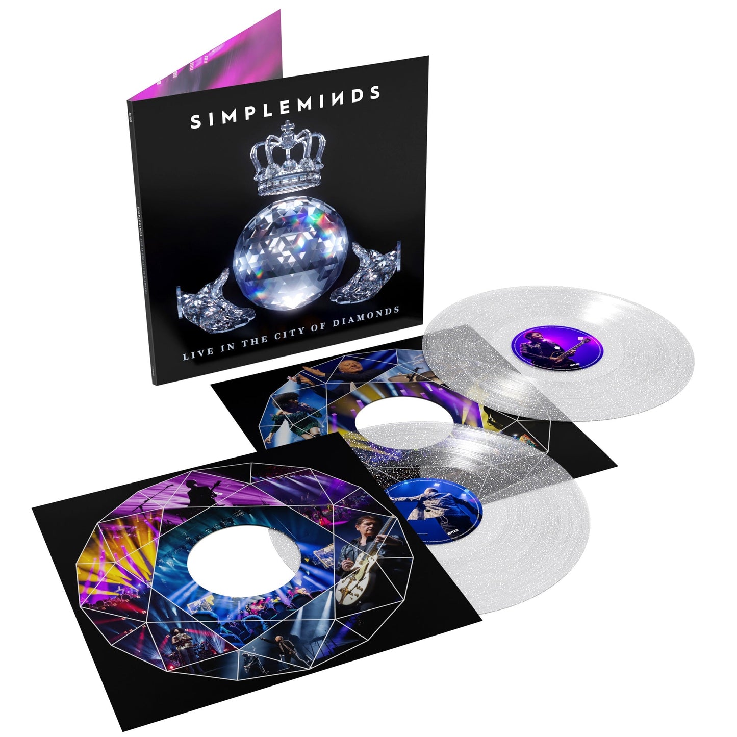 Simple Minds- Live in the City of Diamonds [Diamond 2 LP] (Indie Exclusive Vinyl) ( LP )