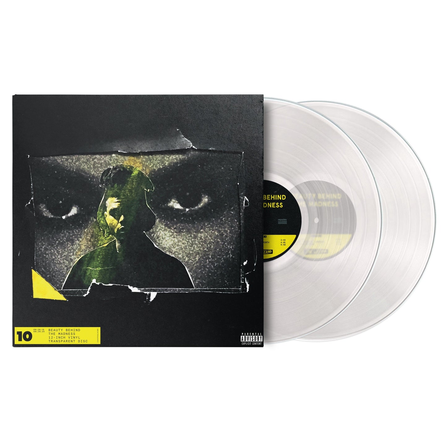 The Weeknd- Beauty Behind The Madness (10th Anniversary Edition) [Transparent 2 LP] ( LP )